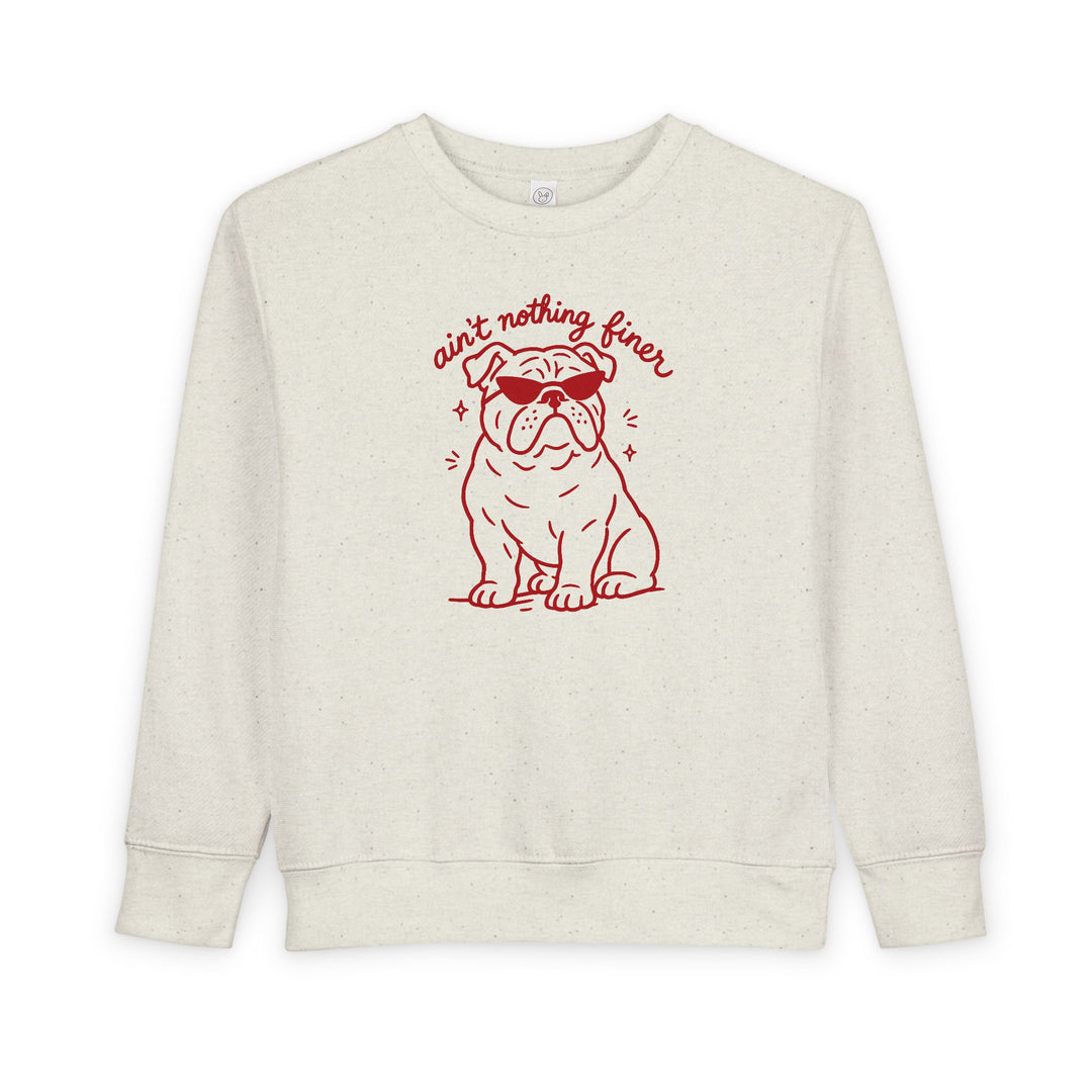 Toddler "Sunglass Pup" Sweatshirt