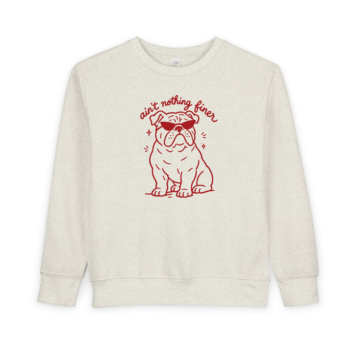 Toddler "Sunglass Pup" Sweatshirt