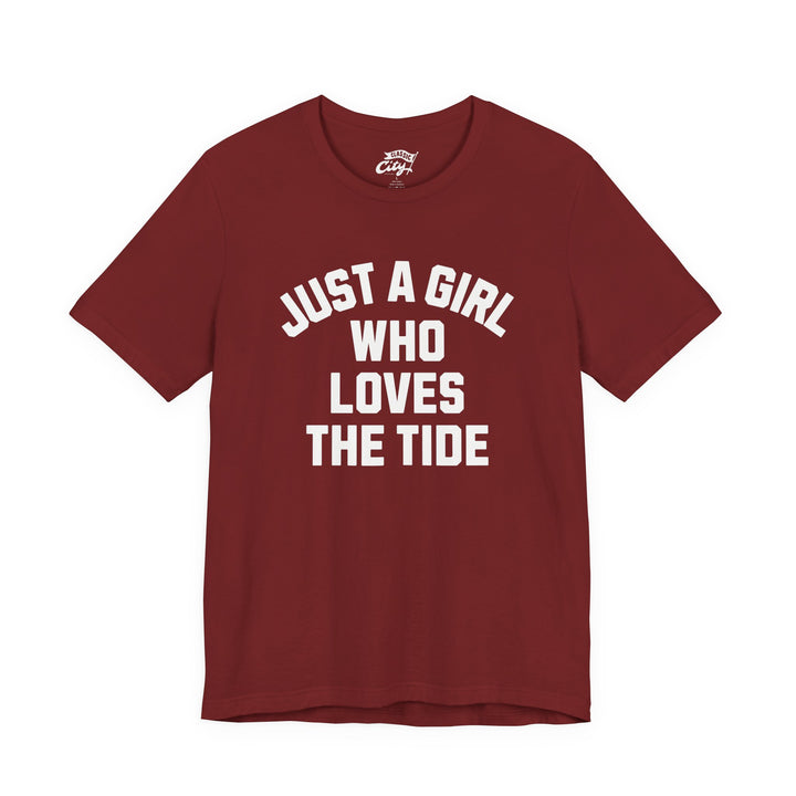 Adult "Just a Girl" T-Shirt