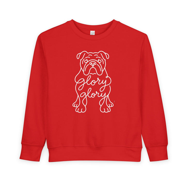 Toddler "Line Art Pup" Sweatshirt