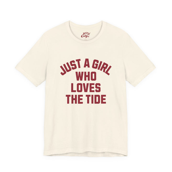 Adult "Just a Girl" T-Shirt