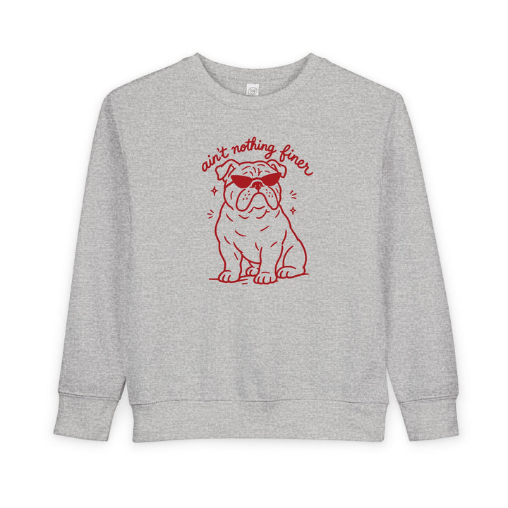 Toddler "Sunglass Pup" Sweatshirt