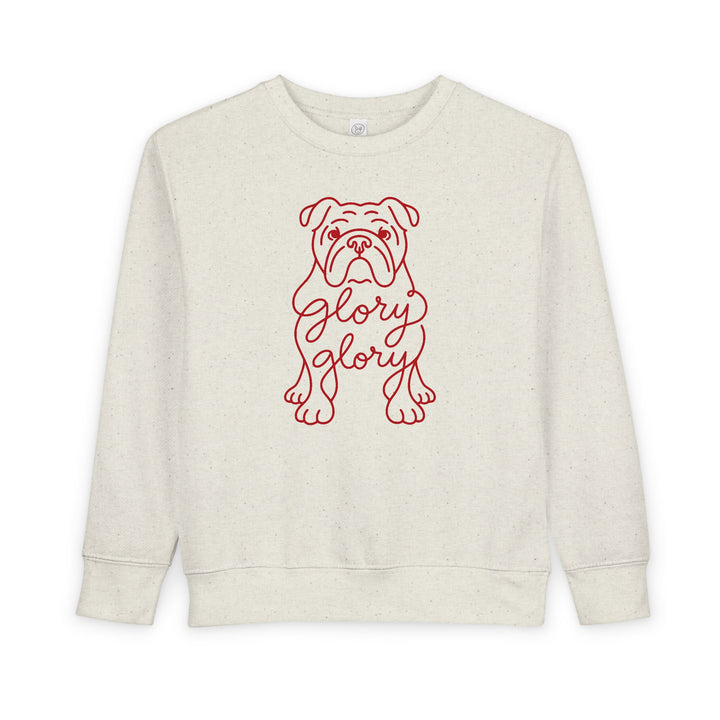 Toddler "Line Art Pup" Sweatshirt