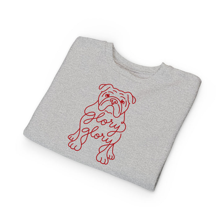 Toddler "Line Art Pup" Sweatshirt