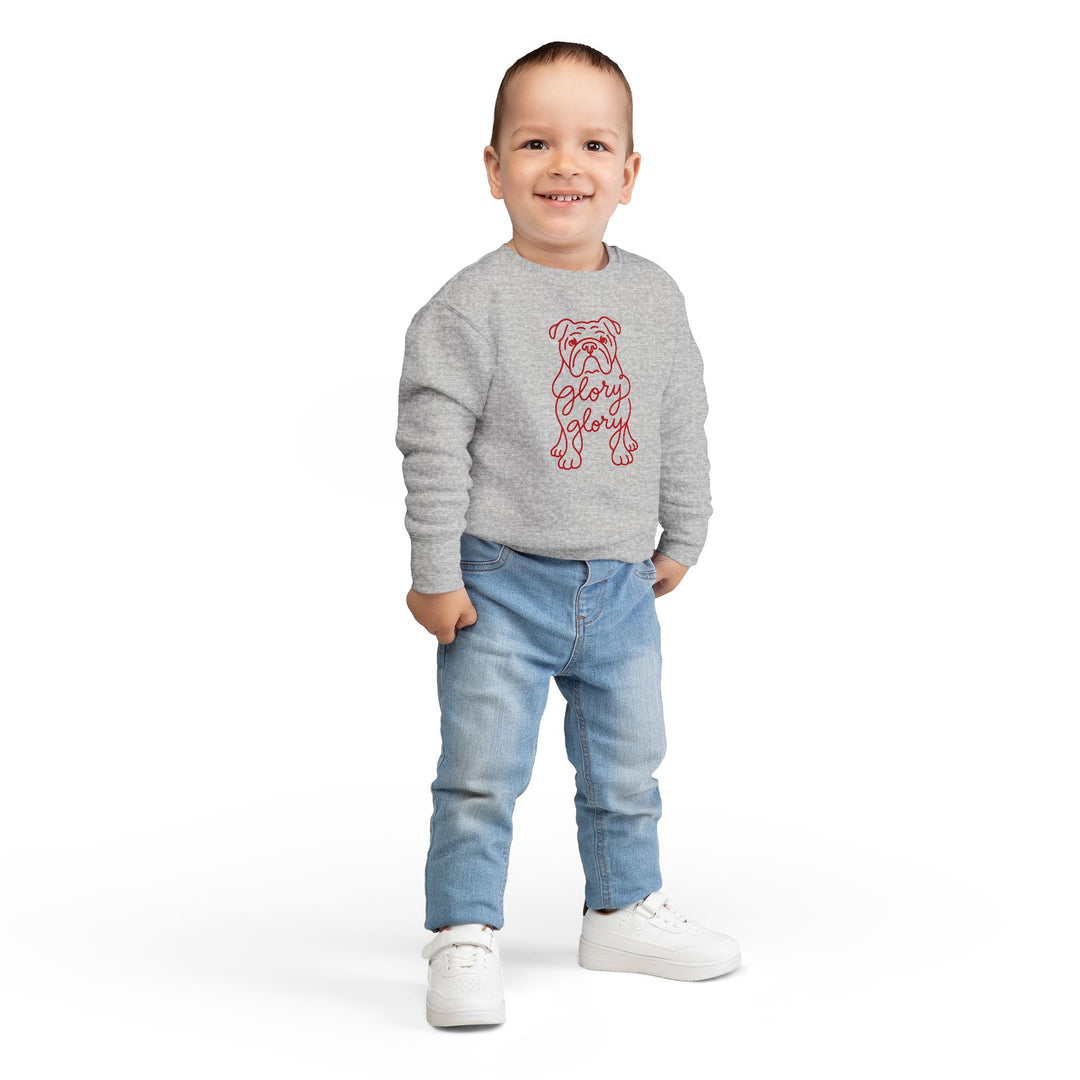 Toddler "Line Art Pup" Sweatshirt