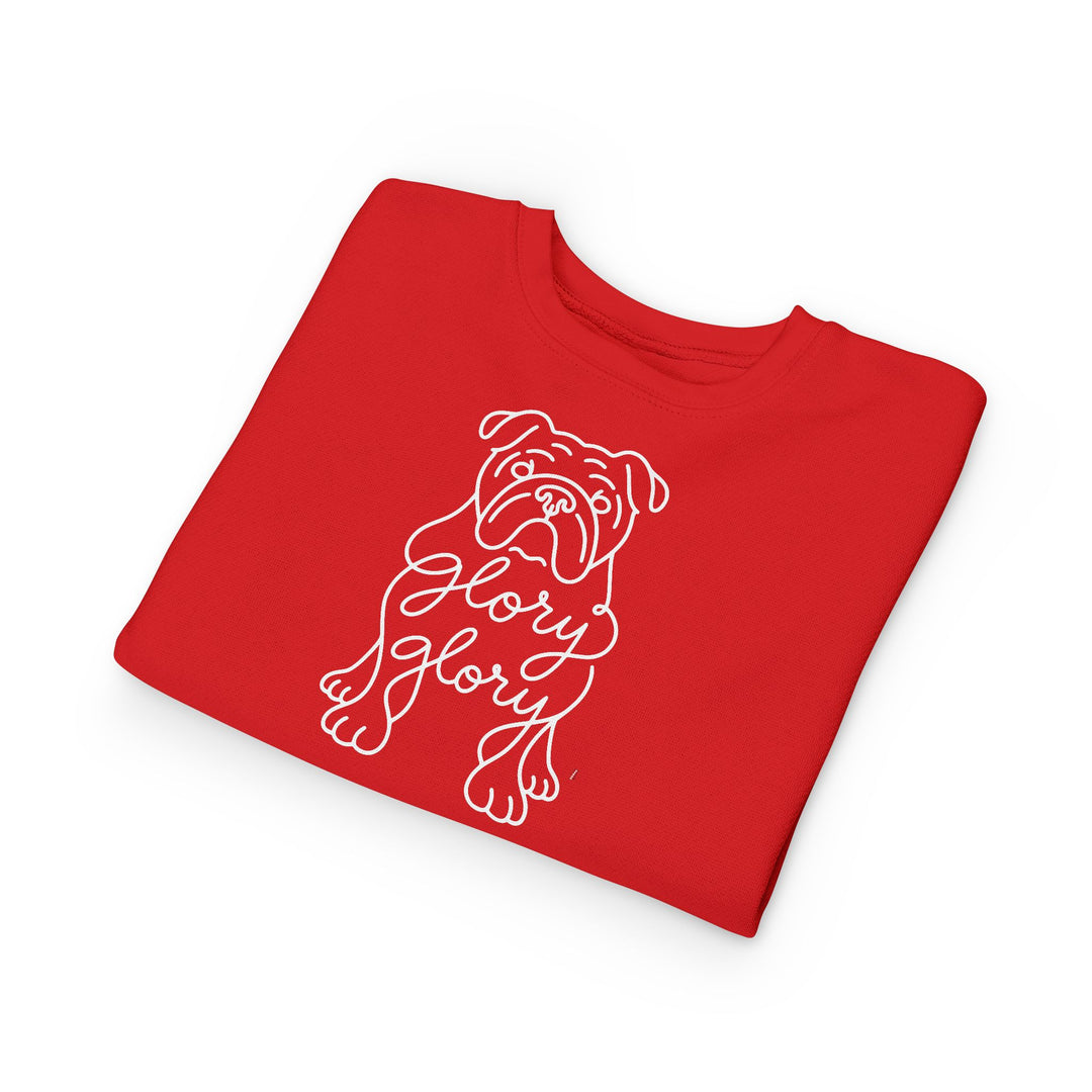 Toddler "Line Art Pup" Sweatshirt