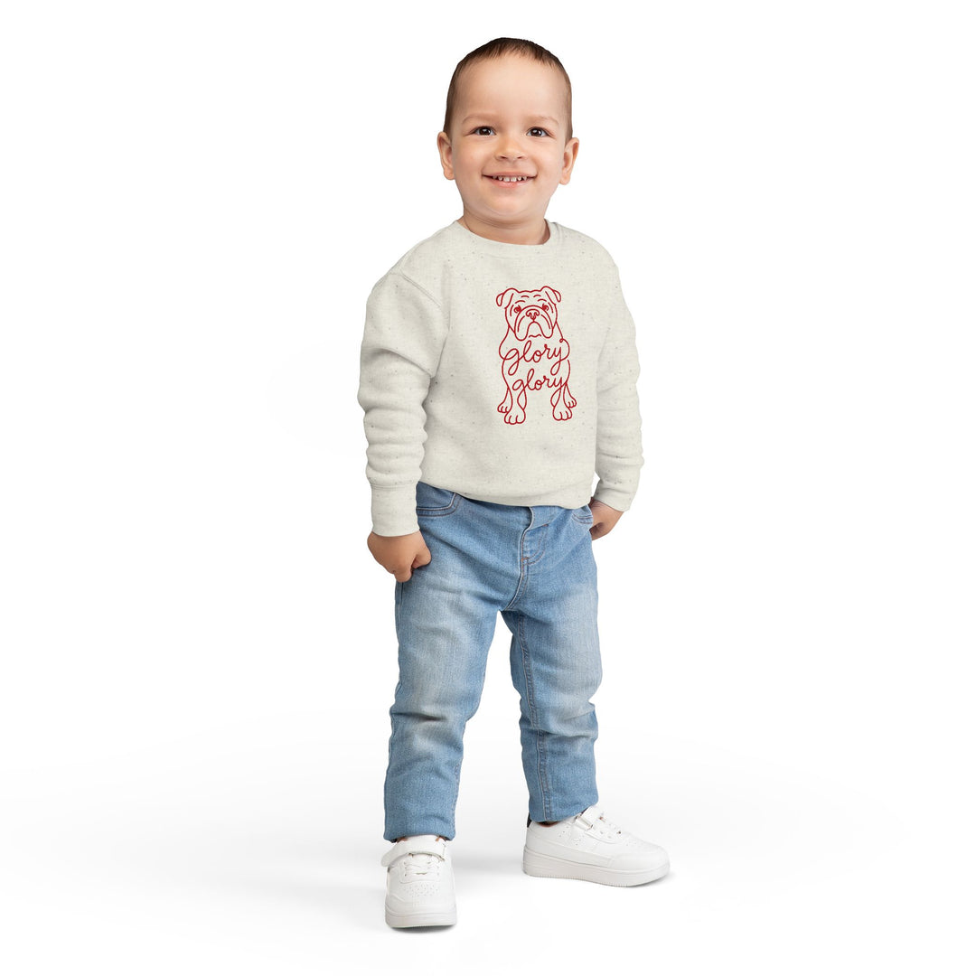 Toddler "Line Art Pup" Sweatshirt