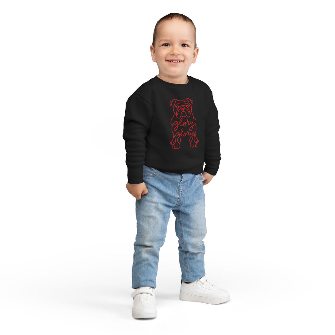 Toddler "Line Art Pup" Sweatshirt