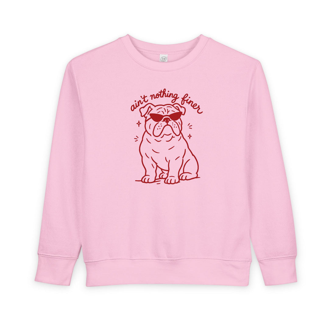 Toddler "Sunglass Pup" Sweatshirt