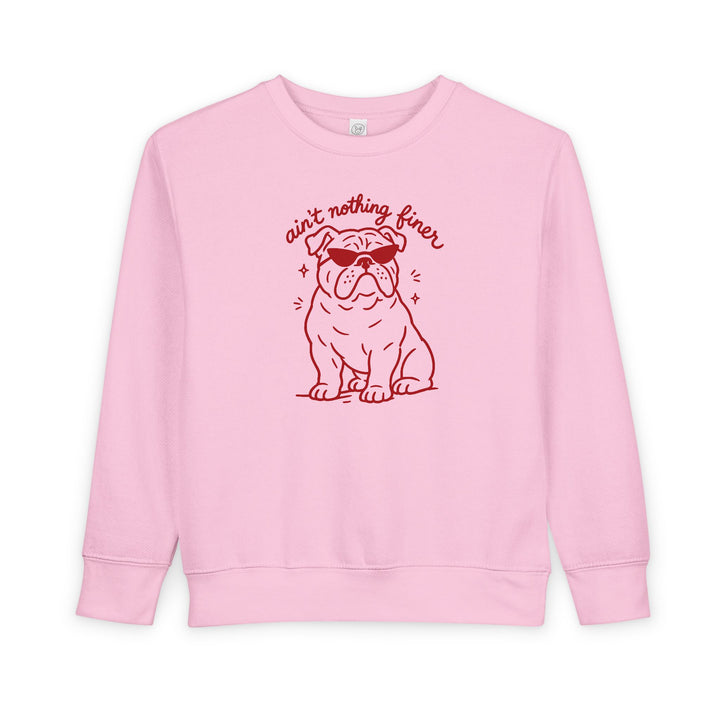 Toddler "Sunglass Pup" Sweatshirt