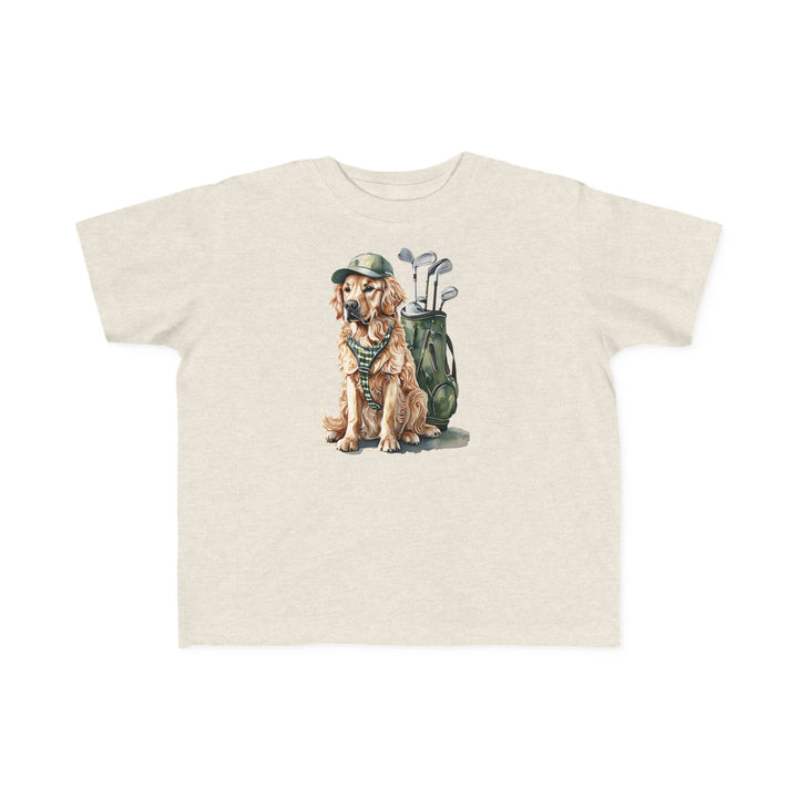 Golfer Dog Tshirt