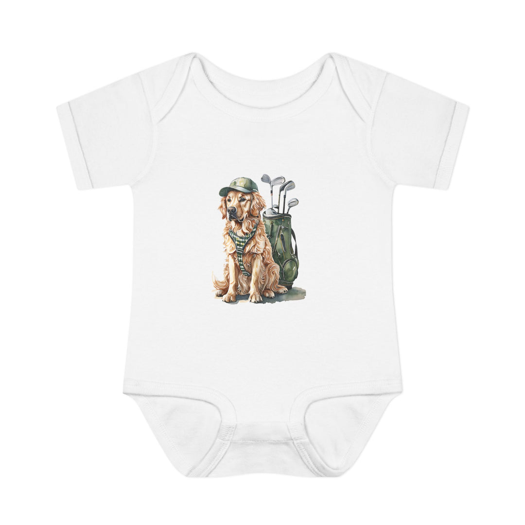 Golfer Dog Tshirt