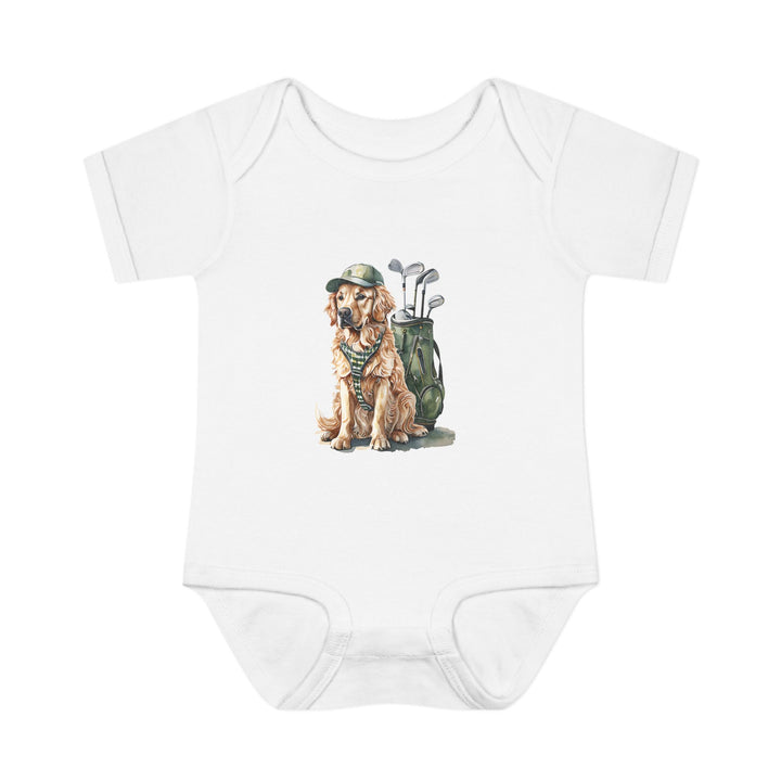 Golfer Dog Tshirt