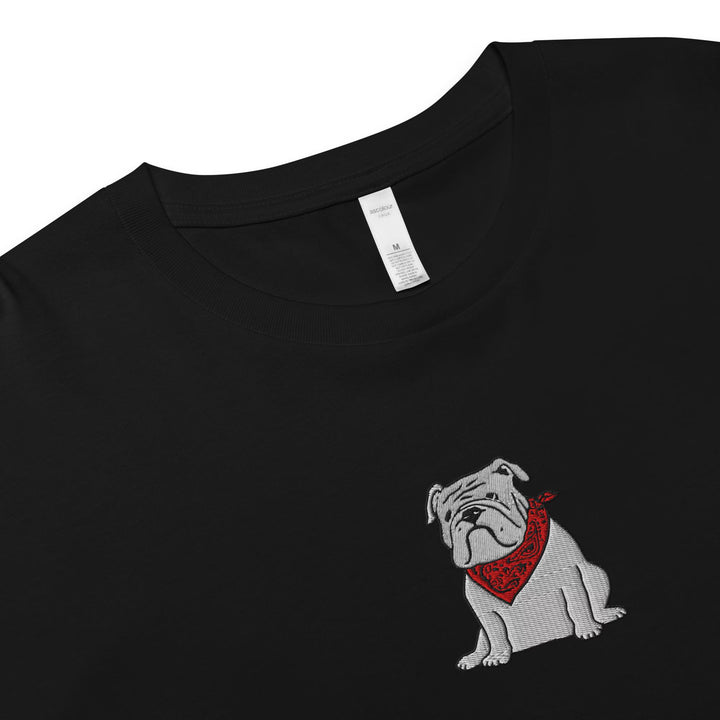 Adult Embroidered "Bandana Buddy" Crop Tee