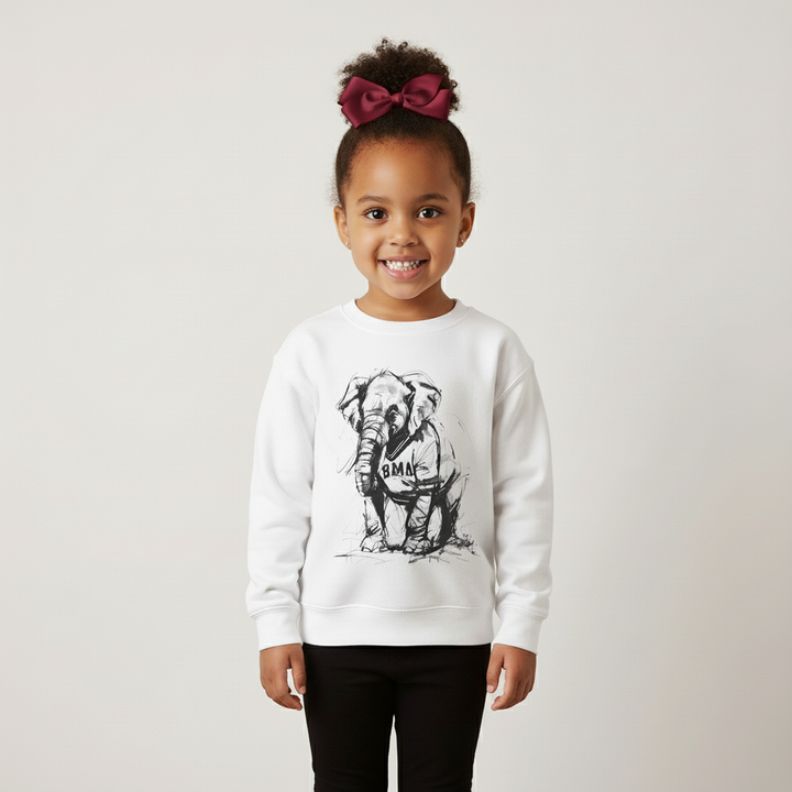 Toddler "Painted Elephant" Sweatshirt
