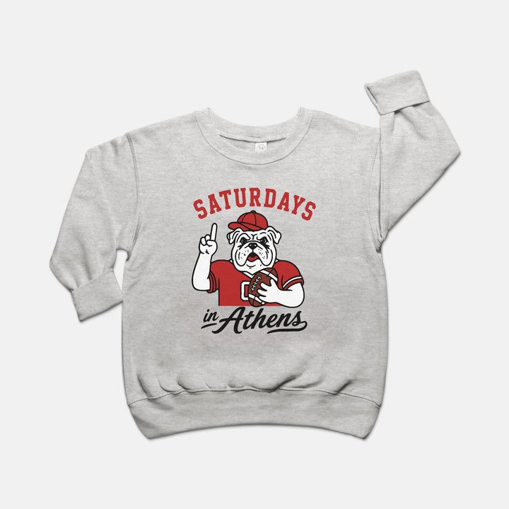 Toddler "Saturdays" Sweatshirt