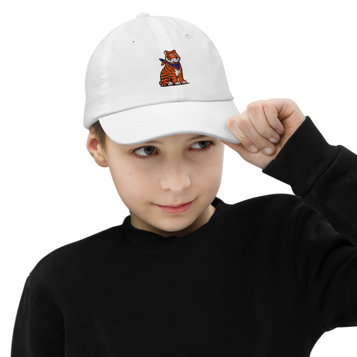 Toddler &amp; Kids Embroidered "Bandana Tiger" Hat